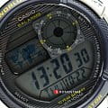 Casio Casio Collection AE-1000W-2AVDF (AE-1000W-2A) illuminator японские мужские часы на браслете пластик боковой вид