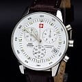 Swiss Military by Chrono Swiss Military by Chrono SM30052.04 кварцевые мужские часы часы, крупный план белый циферблат