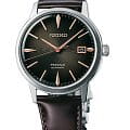 Seiko Seiko Presage SRPJ17J1  SRPJ17J1 механические мужские часы  зеленый циферблат, браслет кожаный — вид спереди