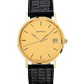 Certina Certina PRISKA GOLD C158.9289.68.31  C15292896831 кварцевые женские часы  золотой циферблат, браслет кожаный — вид спереди