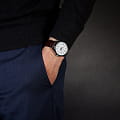 Casio Casio Collection MTS-100L-7AVDF (MTS-100L-7A) мужские часы белый циферблат на запястье