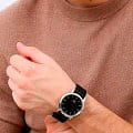 Оригинальные часы Daniel Wellington Daniel Wellington Iconic Black NATO DW00100678 кварцевые калибр механизма  общий вид