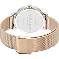 Obaku V270LDZVMV наручные женские часы застежка крупным планом
