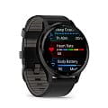 Garmin Garmin Venu 3 010-02784-52 электронные мужские часы часы, крупный план  циферблат
