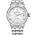 Maurice Lacroix Maurice Lacroix Aikon Automatic AI6007-SS002-170-1  AI6007-SS002-170-1 механические женские часы  перламутровый циферблат, браслет нержавеющая сталь — вид спереди