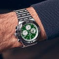 Breitling Breitling Chronomat B01 42 Six Nations Ireland AB0134A91L1A1 мужские часы зеленый циферблат на запястье