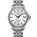 Certina Certina Lady Diamonds C032.051.44.036.00 DS Action C0320514403600 кварцевые женские часы  серебристый циферблат, браслет титановый — вид спереди