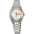 Orient Orient NQ1X003W (FNQ1X003W)  NQ1X003W механические женские часы  белый циферблат, браслет  — вид спереди