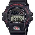 Casio Casio G-Shock DW-6900TR-1  DW-6900TR-1 электронные мужские часы  черный циферблат, браслет пластик — вид спереди