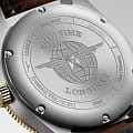 Longines L38125532 наручные мужские часы застежка крупным планом