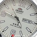 Orient Orient RA-AB0008S1 3 stars 21 jewels японские мужские часы на браслете нержавеющая сталь боковой вид