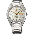Orient Orient EM0401SW (FEM0401SW)  FEM0401SW механические мужские часы  серый циферблат, браслет  — вид спереди