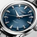 Longines Longines Conquest Heritage L1.649.4.92.2 heritage швейцарские мужские часы на браслете кожаный боковой вид