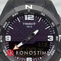 Tissot Tissot T-Touch Expert Solar T091.420.47.057.01, t-sport швейцария мужские часы на браслете каучук боковой вид