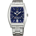 Orient Orient FPAC002D (FFPAC002D)  FFPAC002D механические мужские часы  синий циферблат, браслет  — вид спереди