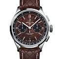 Breitling Breitling Premier B01 Chronograph 42 Bentley Centenary Limited Edition AB01181A1Q1X1  AB01181A1Q1X1 механические мужские часы коричневый циферблат, браслет кожаный — вид спереди