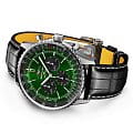 Breitling Breitling Navitimer B01 Chronograph 46 AB0137241L1P1 мужские часы зеленый циферблат на запястье