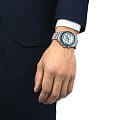 Tissot Tissot PR516 Automatic Chronograph T149.462.11.011.00 механические мужские часы часы, крупный план черный циферблат