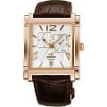 Orient Orient ETAC008W (FETAC008W)  FETAC008W механические мужские часы  белый циферблат, браслет кожа + текстиль — вид спереди