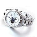 Orient Orient Star RE-AY0002S0 (RE-AY0002S00B) механические мужские часы часы, крупный план серебристый циферблат