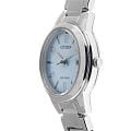 Citizen Citizen Eco-Drive FE1241-71L кварцевые женские часы часы, крупный план голубой циферблат