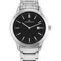 Jacques Lemans Jacques Lemans  Classic 1-2096A  1-2096A кварцевые мужские часы  черный циферблат, браслет нержавеющая сталь — вид спереди