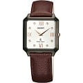 Orient Orient UAAN004W (FUAAN004W)  FUAAN004W  женские часы  перламутровый циферблат, браслет кожа + текстиль — вид спереди