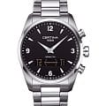 Certina Certina DS Multi-8 C020.419.11.057.00  C0204191105700 кварцевые мужские часы  черный циферблат, браслет нержавеющая сталь — вид спереди