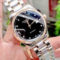 Longines Longines Master Collection L2.793.5.57.7 механические мужские часы часы, крупный план черный циферблат
