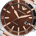 Emporio Armani Emporio Armani Diver AR11340  наручные мужские часы фото под углом.