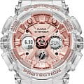Casio Casio G-Shock GMA-S120SR-7A женские часы розовый циферблат на запястье