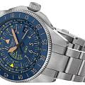 Aviator Aviator Airacobra GMT V.1.37.0.304.5 airacobra швейцарские мужские часы на браслете нержавеющая сталь боковой вид