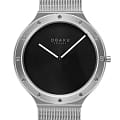 Obaku Obaku  Mesh  V285GXCBMC  V285GXCBMC кварцевые мужские часы  черный циферблат, браслет нержавеющая сталь — вид спереди
