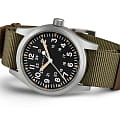 Hamilton H69529933 наручные мужские часы застежка крупным планом