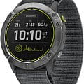 Garmin Garmin Enduro 010-02408-00  010-02408-00 электронные мужские часы   циферблат, браслет нейлон — вид спереди