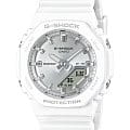 Casio Casio G-Shock GMA-P2100VA-7ADR (GMA-P2100VA-7A)  GMA-P2100VA-7A электронные женские часы  серебристый циферблат, браслет пластик — вид спереди