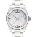 Swiss Military Hanowa Swiss Military Hanowa Swiss Recruit Lady Ceramic SMWLG0005101  SMWLG0005101 кварцевые женские часы  перламутровый циферблат, браслет керамика — вид спереди