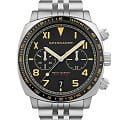 Spinnaker Spinnaker Hull California Chronograph SP-5092-11  SP-5092-11 механические мужские часы  черный циферблат, браслет нержавеющая сталь — вид спереди