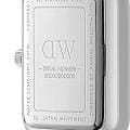 Daniel Wellington Daniel Wellington Quadro Roman Numerals 5-Link Silver DW00100691 quadro шведские женские часы на браслете нержавеющая сталь боковой вид