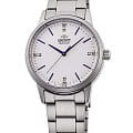 Orient Orient RA-NB0102S  RA-NB0102S механические женские часы  белый циферблат, браслет нержавеющая сталь — вид спереди