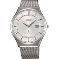 Orient Orient GW03005W (FGW03005W)  FGW03005W  мужские часы  серый циферблат, браслет  — вид спереди