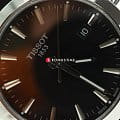 Tissot T1274101605100 наручные мужские часы застежка крупным планом