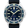 Spinnaker Spinnaker Hull Diver SP-5088-02  SP-5088-02 механические мужские часы  синий циферблат, браслет кожаный — вид спереди