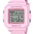 Casio Casio Baby-G BGD-10-4DR (BGD-10-4)   BGD-10-4DR электронные женские часы   циферблат, браслет пластик — вид спереди