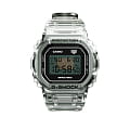 Casio DW-5040RX-7 наручные мужские часы застежка крупным планом