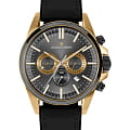 Jacques Lemans Jacques Lemans Sport 1-2119D  1-2119D кварцевые мужские часы  серый циферблат, браслет кожа + силикон — вид спереди