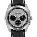 Jacques Lemans Jacques Lemans 1-2180B  1-2180B кварцевые мужские часы  серый циферблат, браслет кожаный — вид спереди