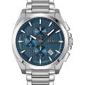 Hugo Boss Hugo Boss Grandmaster Sport Lux HB 1513884  HB1513884 кварцевые мужские часы  синий циферблат, браслет нержавеющая сталь 316l — вид спереди