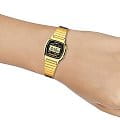 Casio Casio Collection LA670WGA-1DF (LA670WGA-1)  наручные женские часы фото под углом.