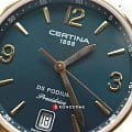 Certina Certina DS Podium Lady 33mm C034.210.22.097.00 женские часы зеленый циферблат на запястье